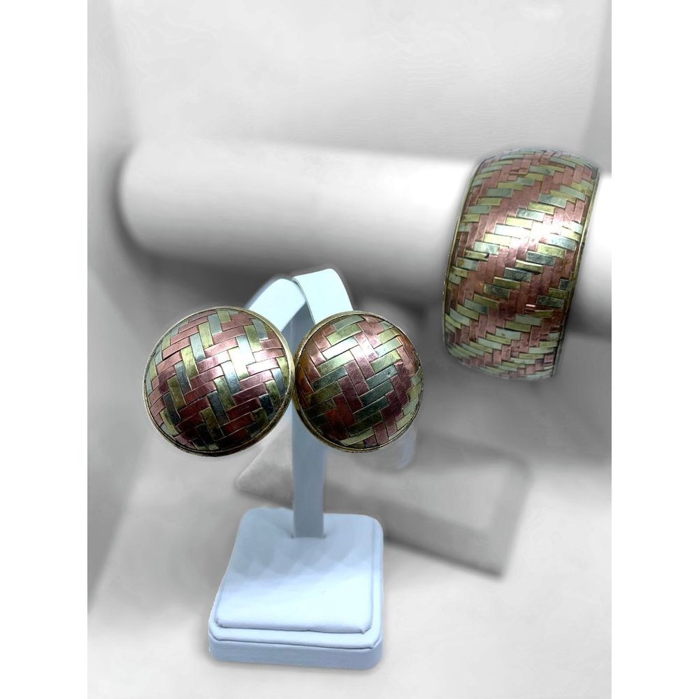 CAROL FOR EVA GRAHAM Earring & Bracelet Set